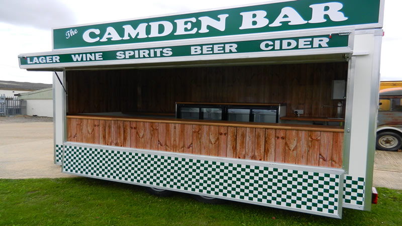 Licensed Bar Mobile Catering Trailers